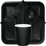 Black Tableware