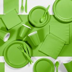 Lime Green Tableware