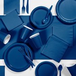 Navy Blue Tableware