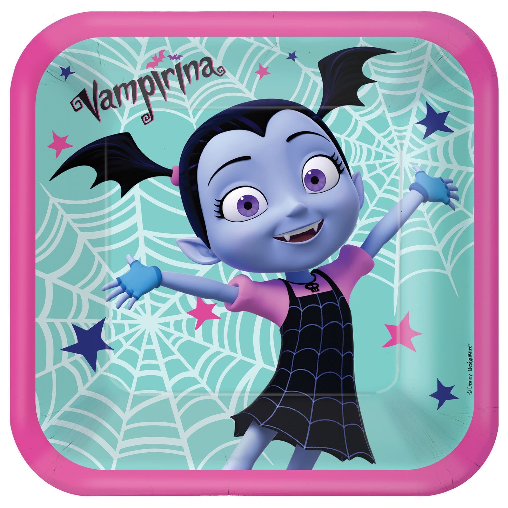 Vampirina Square Plate 9in
