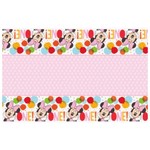 Minnie Mouse 1st Birthday Plastic Tablecover
