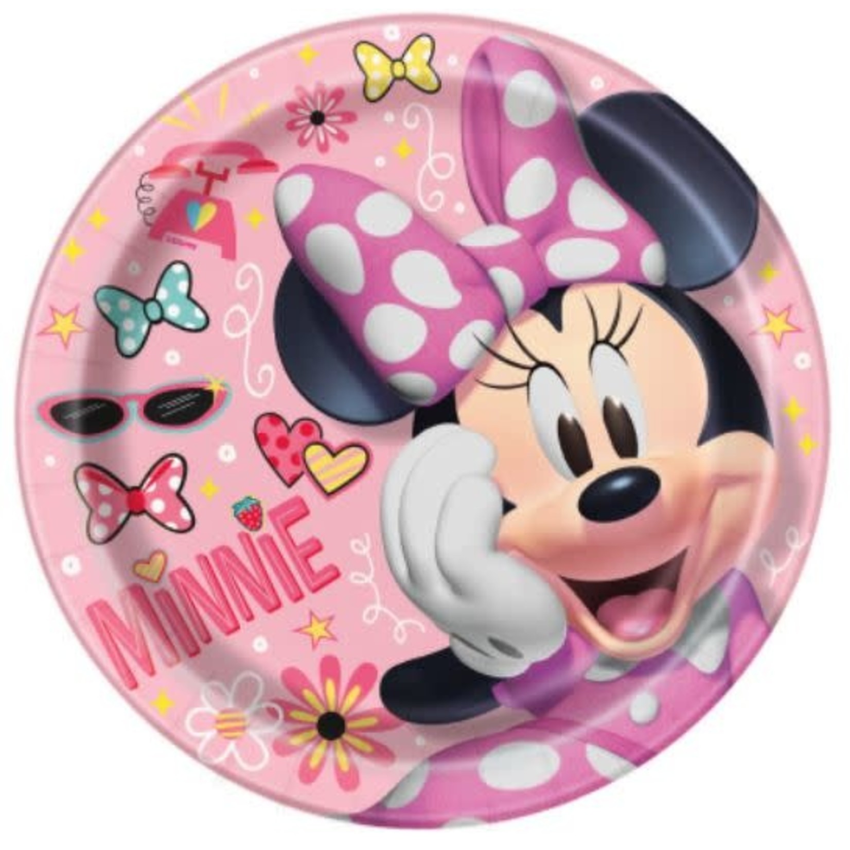 Minnie Junior 9" Plates 8ct