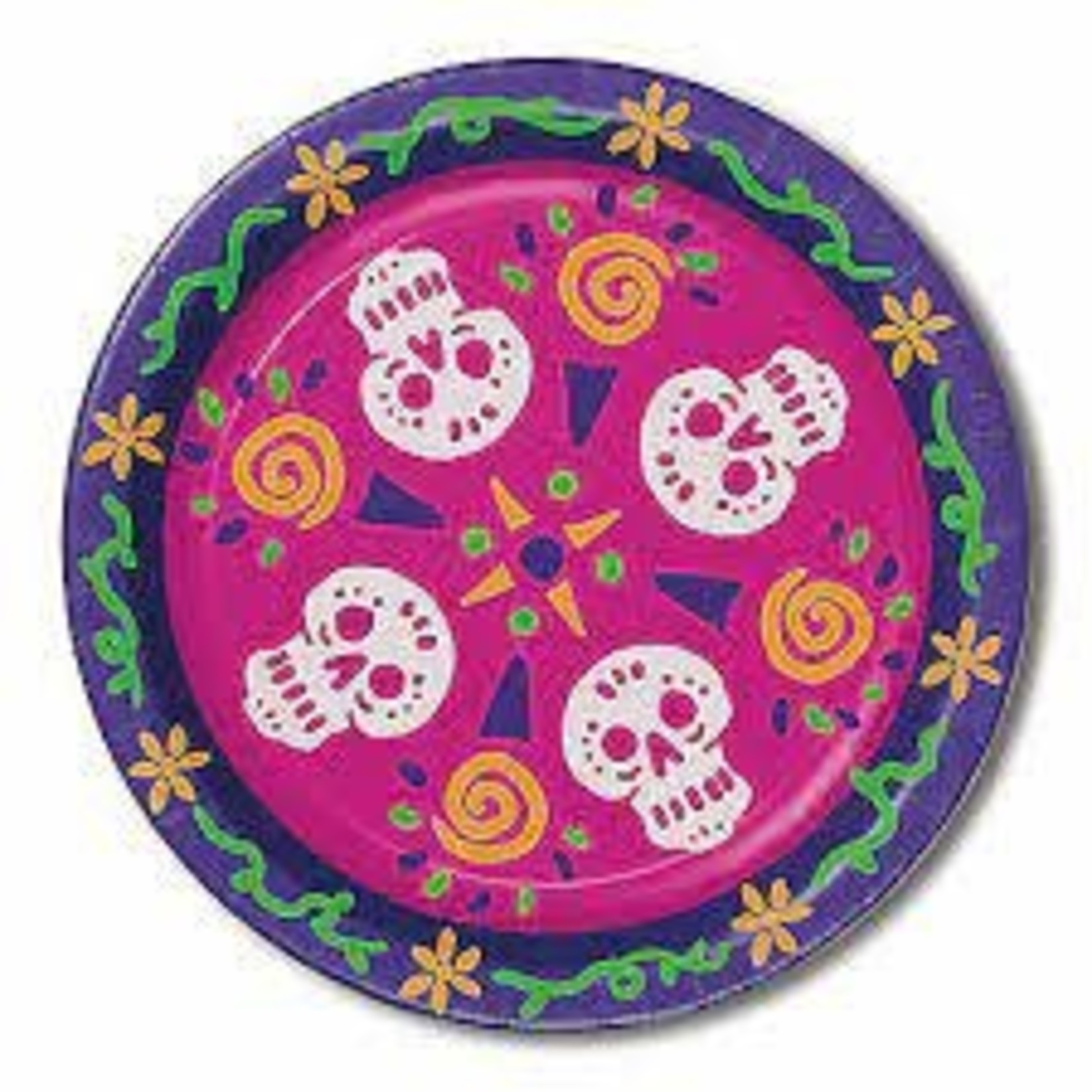 Day Of The Dead Luncheon Plates