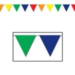 Multi-Color Pennant Banner MC