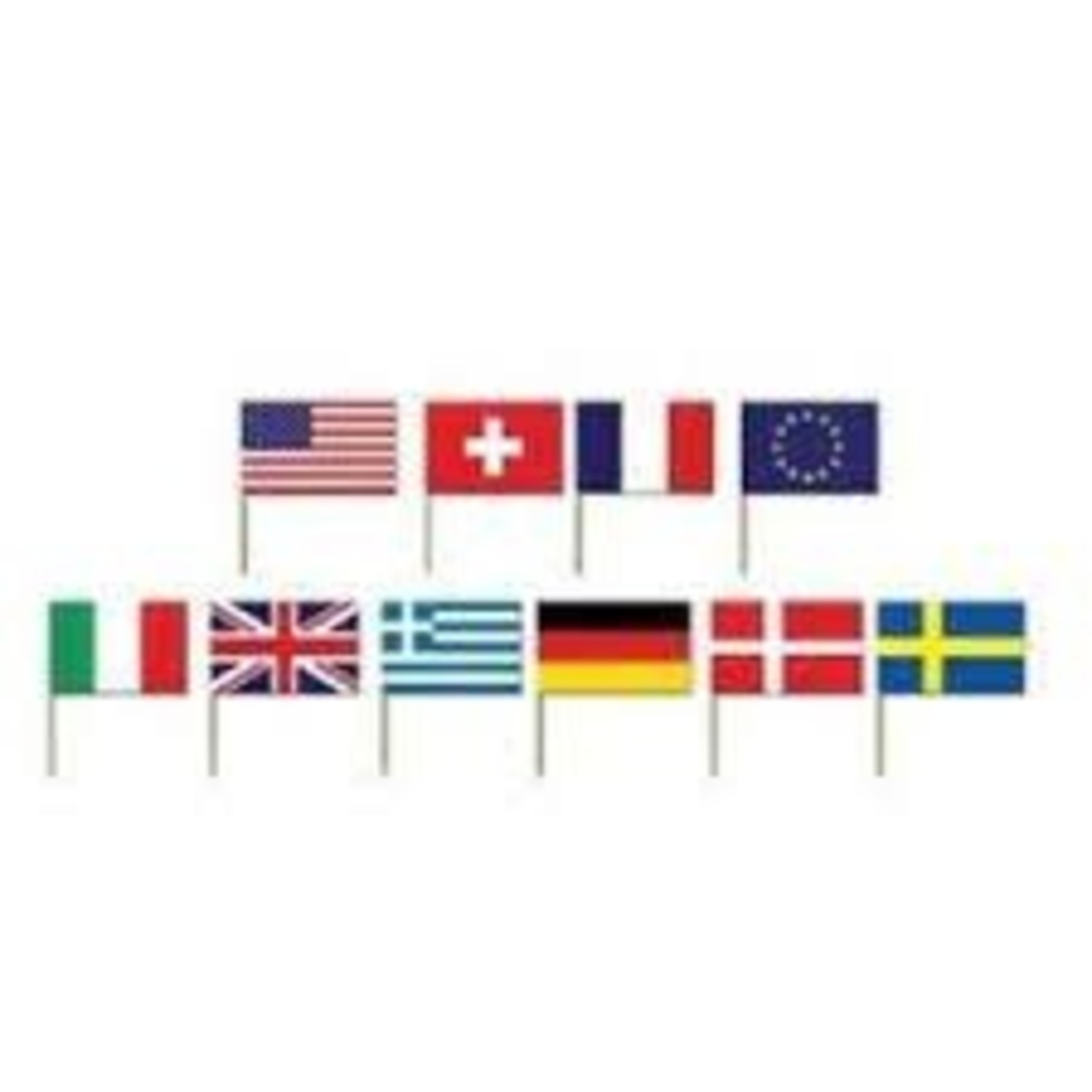 Picks Banderas Internacionales