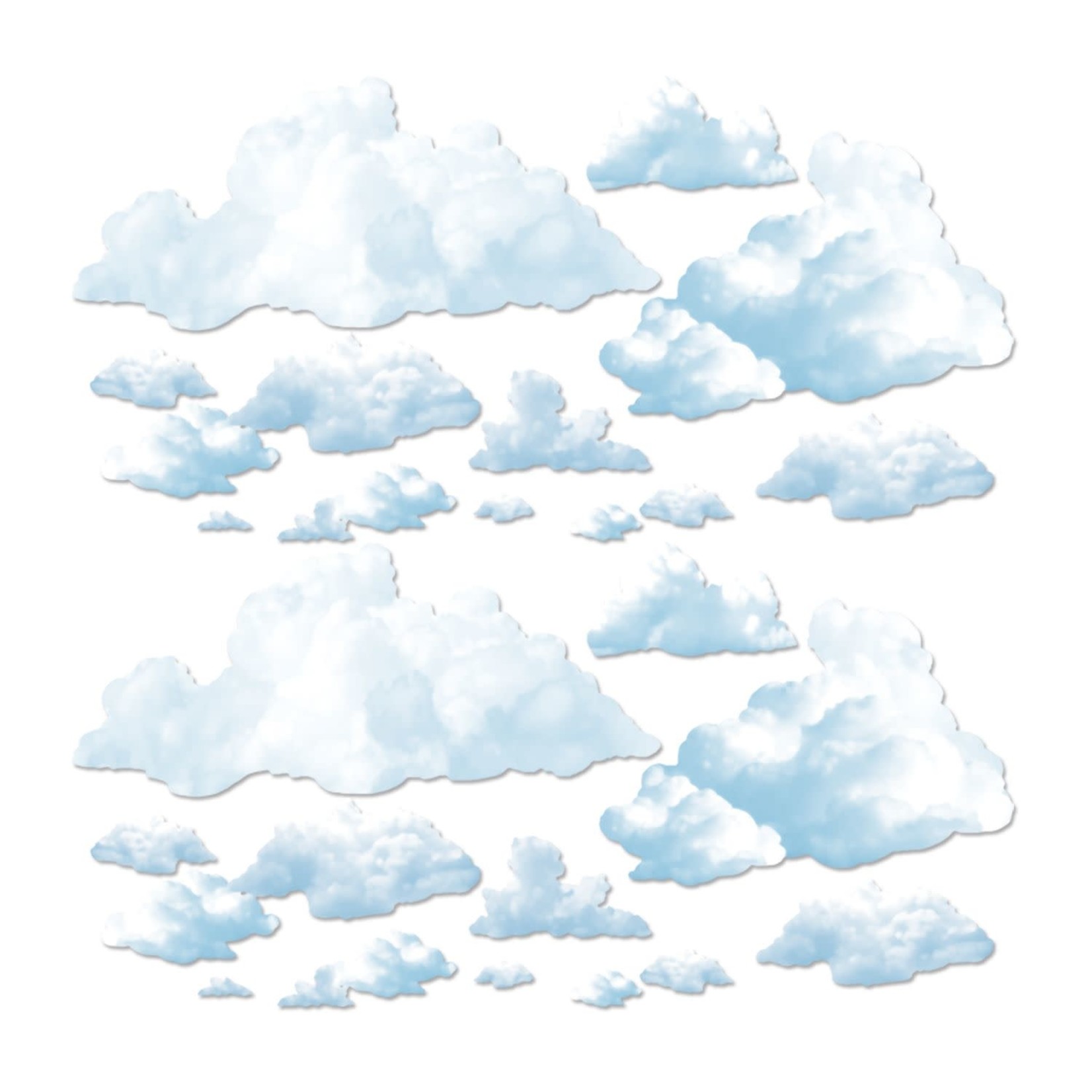 Fluffy Cloud Props 23pcs