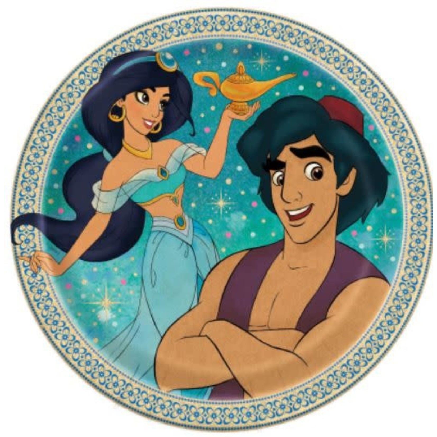 Aladdin 7'' Plates 8ct