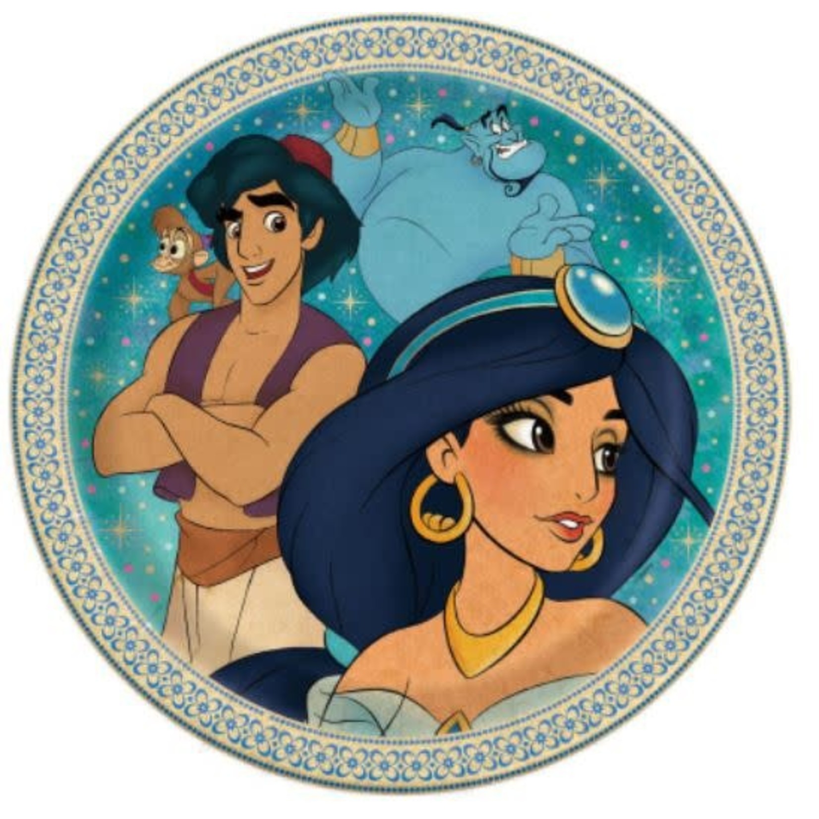 Aladdin 9" Plates 8ct