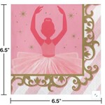 Twinkle Toes Luncheon Napkins 16pcs