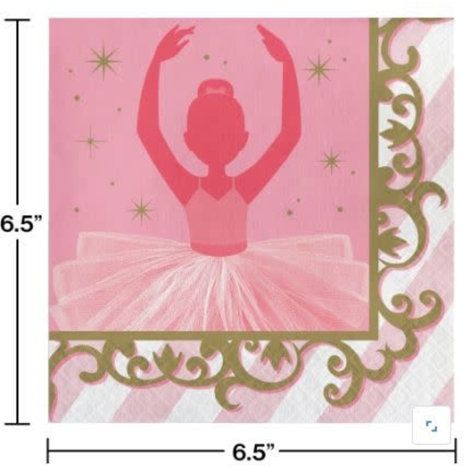 Twinkle Toes Luncheon Napkins 16pcs