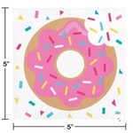 Donut Time Napkins 16 pcs