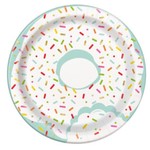 Donut Party 7" Plates 8ct