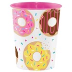 Donut Time Plastic Party Cup 16oz