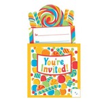 Sugar Buzz Invitations 8pcs