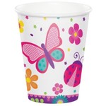 Butterfly Garden 8oz Cups 8pcs