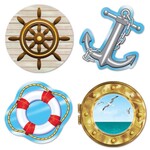 Nautical Cutouts 4ct