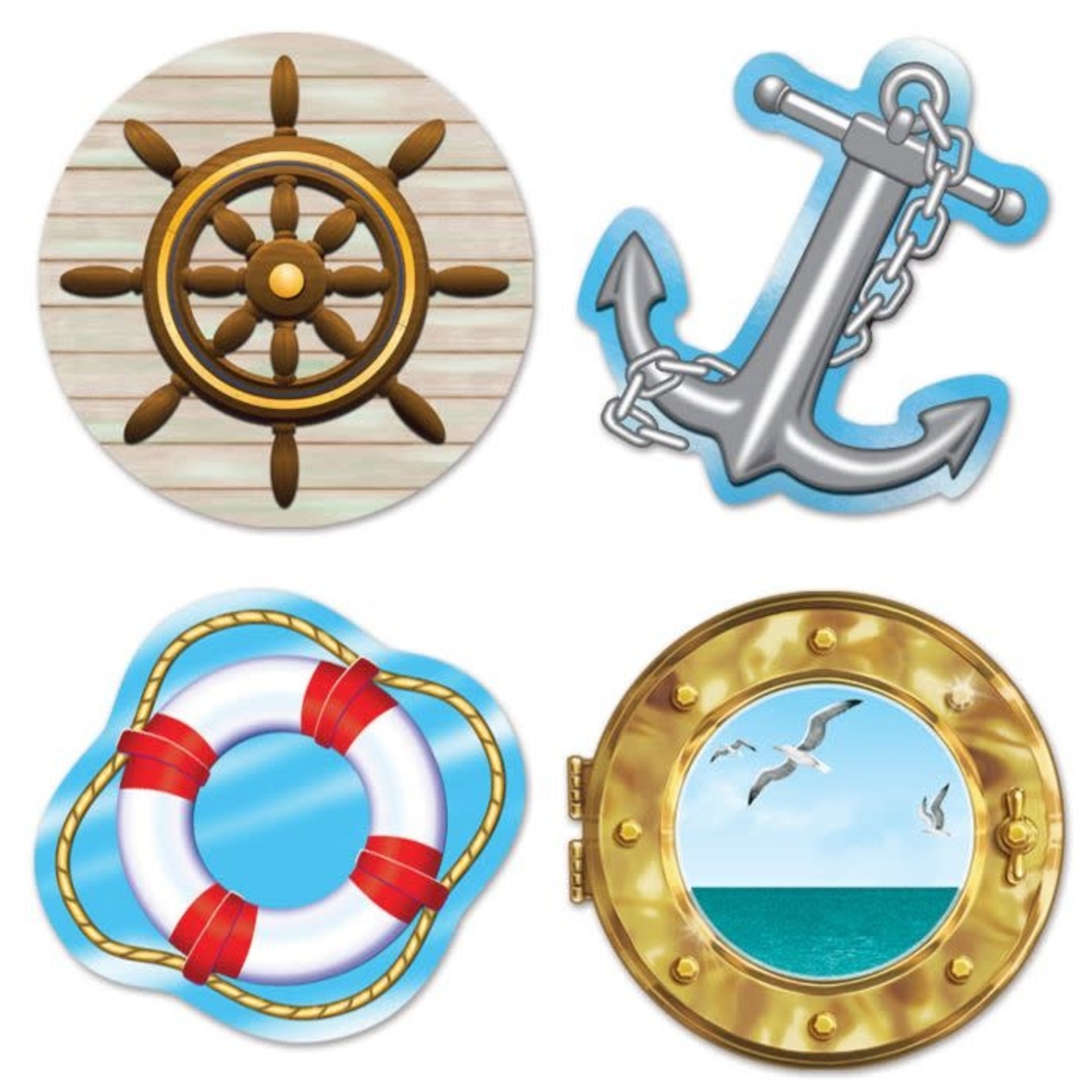 Nautical Cutouts 4ct