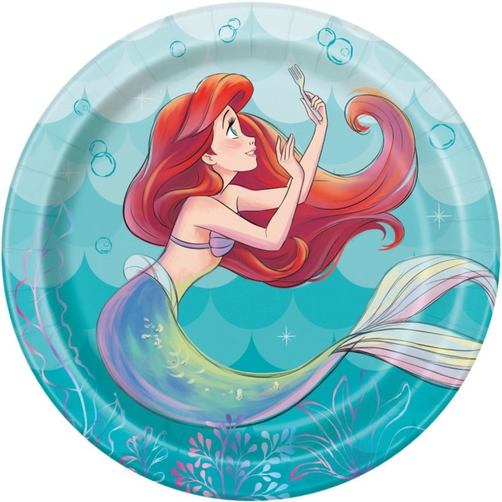 Little Mermaid Cake Plates