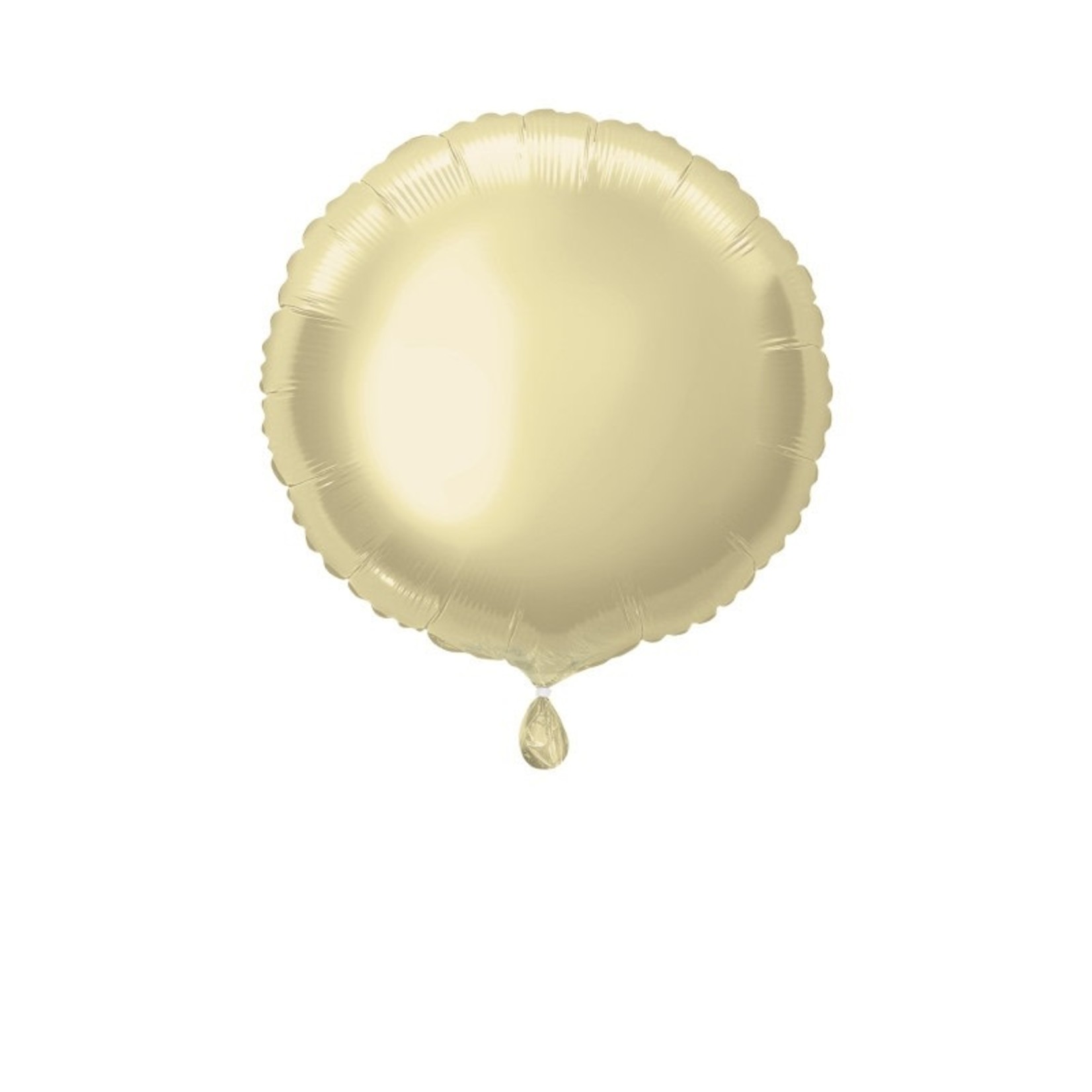 18" Gold Round Foil Balloon