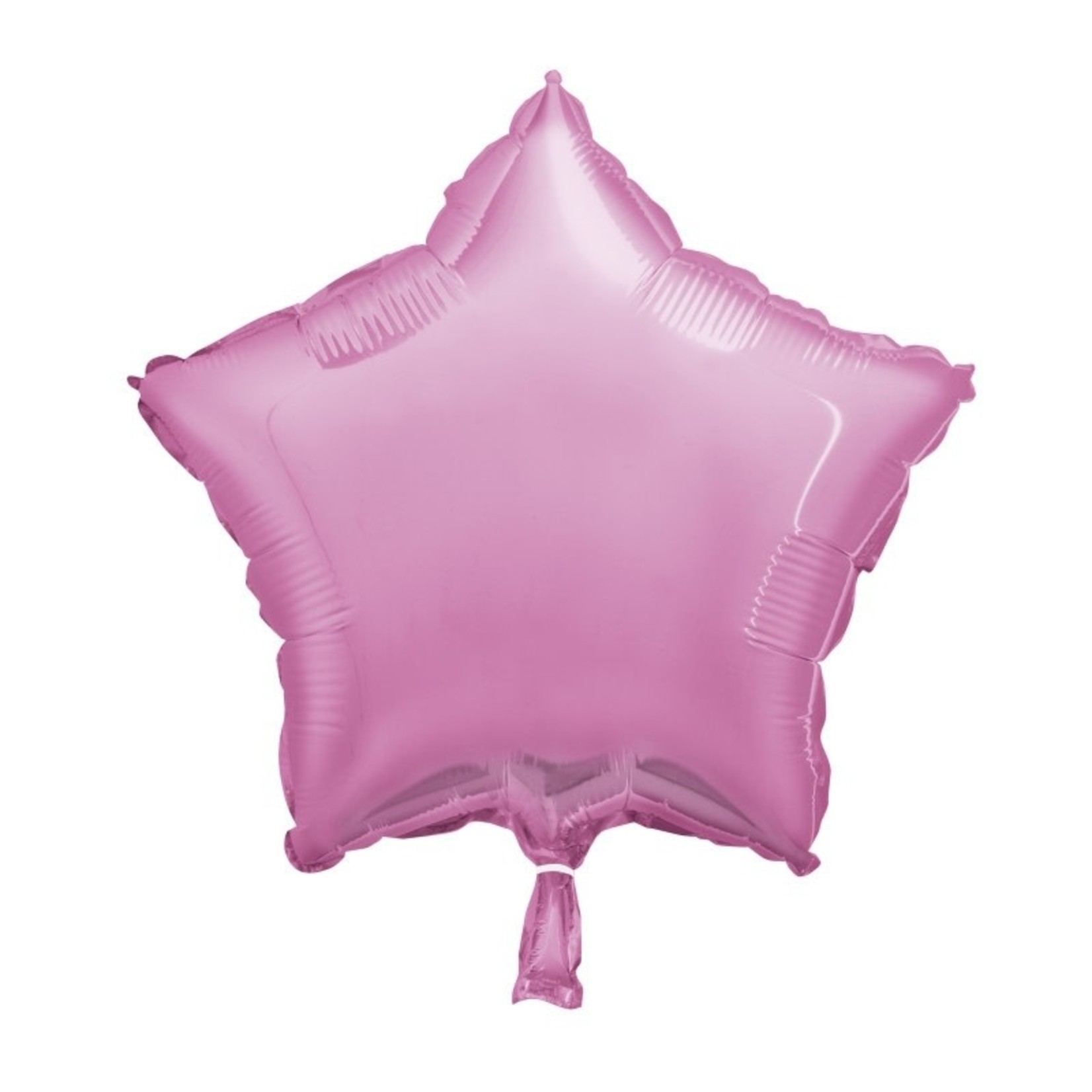 18'' Pastel Pink Solid Star  Foil Balloon