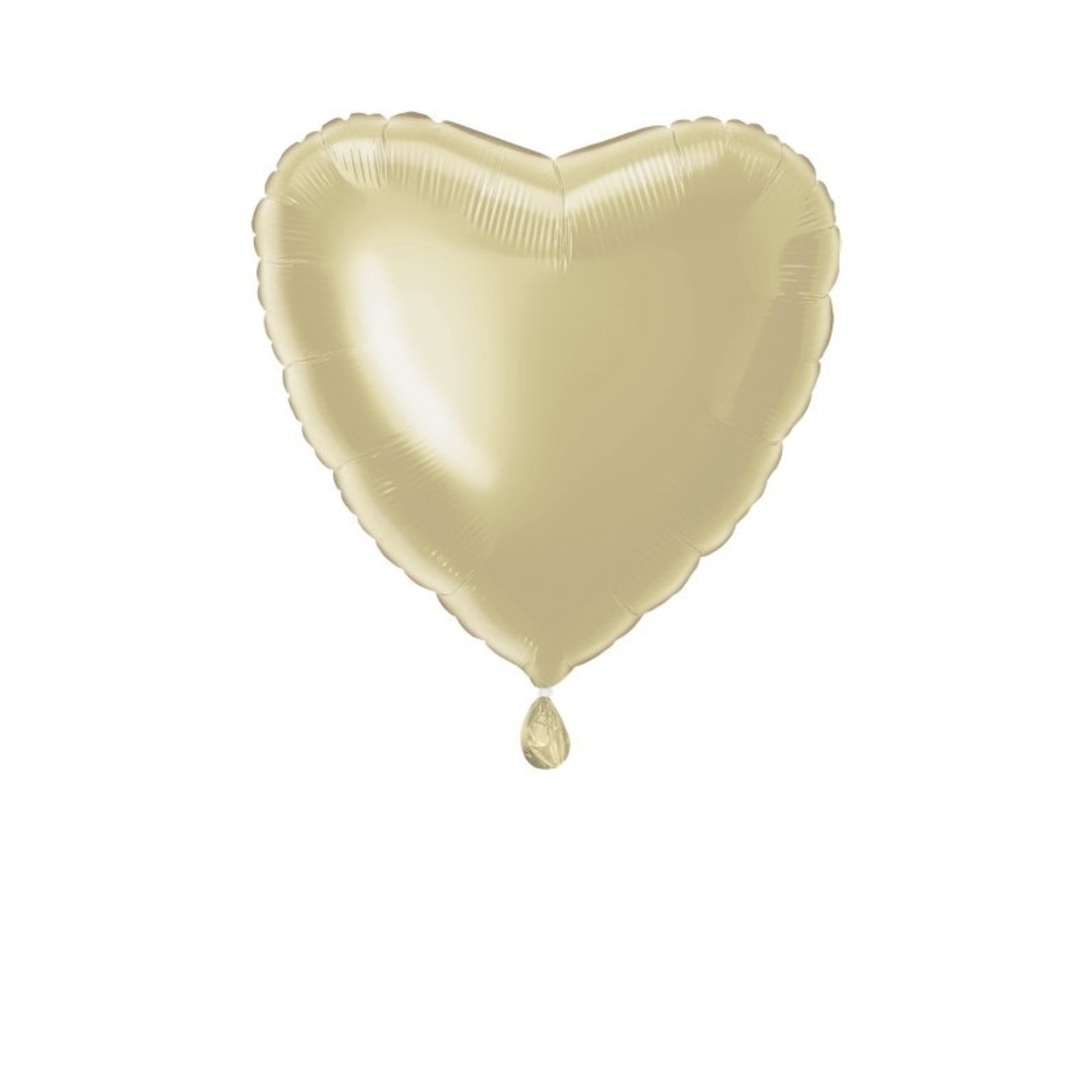 18" Gold Heart Foil Balloon