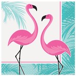 Flamingo Beverage Napkins 24ct