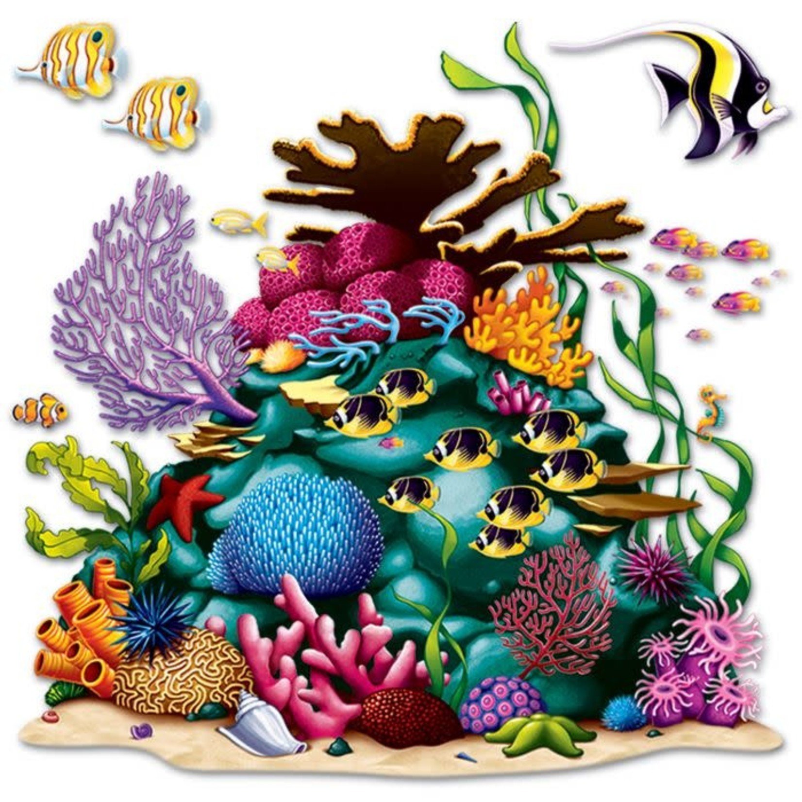 Luau Coral Reef Prop