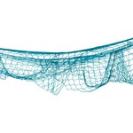 Fish Netting Turquoise