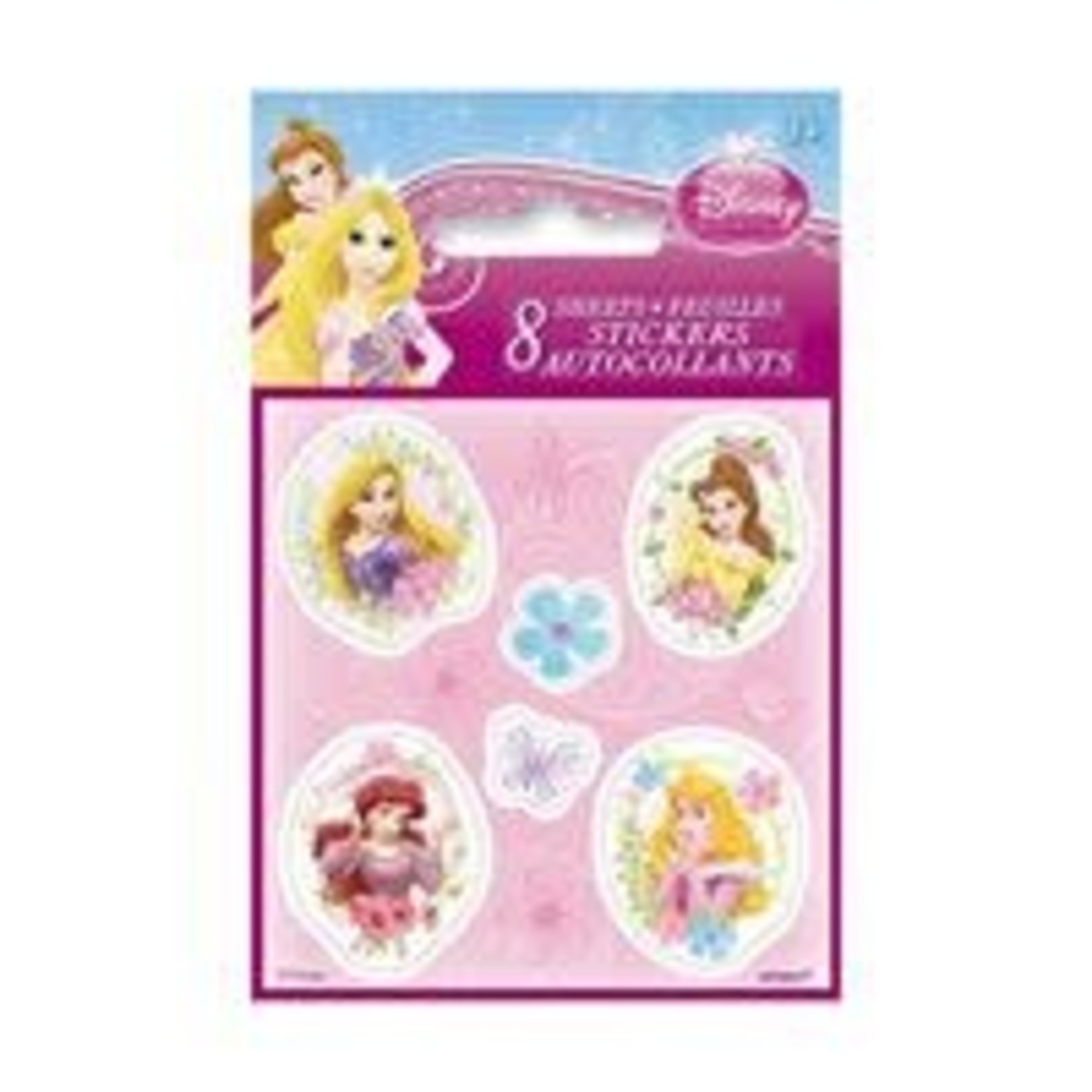 Disney Princess Stickers 8 Sheets 48ct.