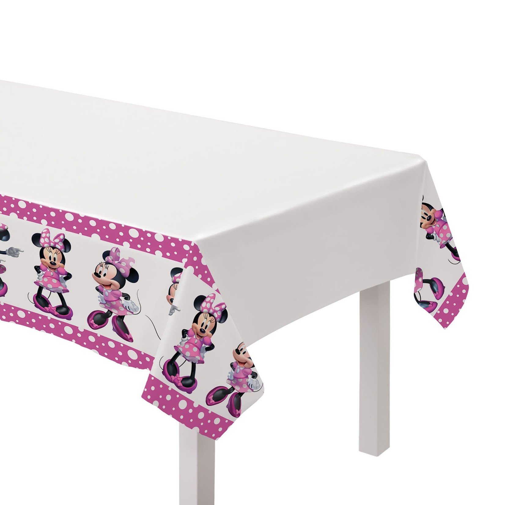 Minnie Mouse Plastic Table Cover