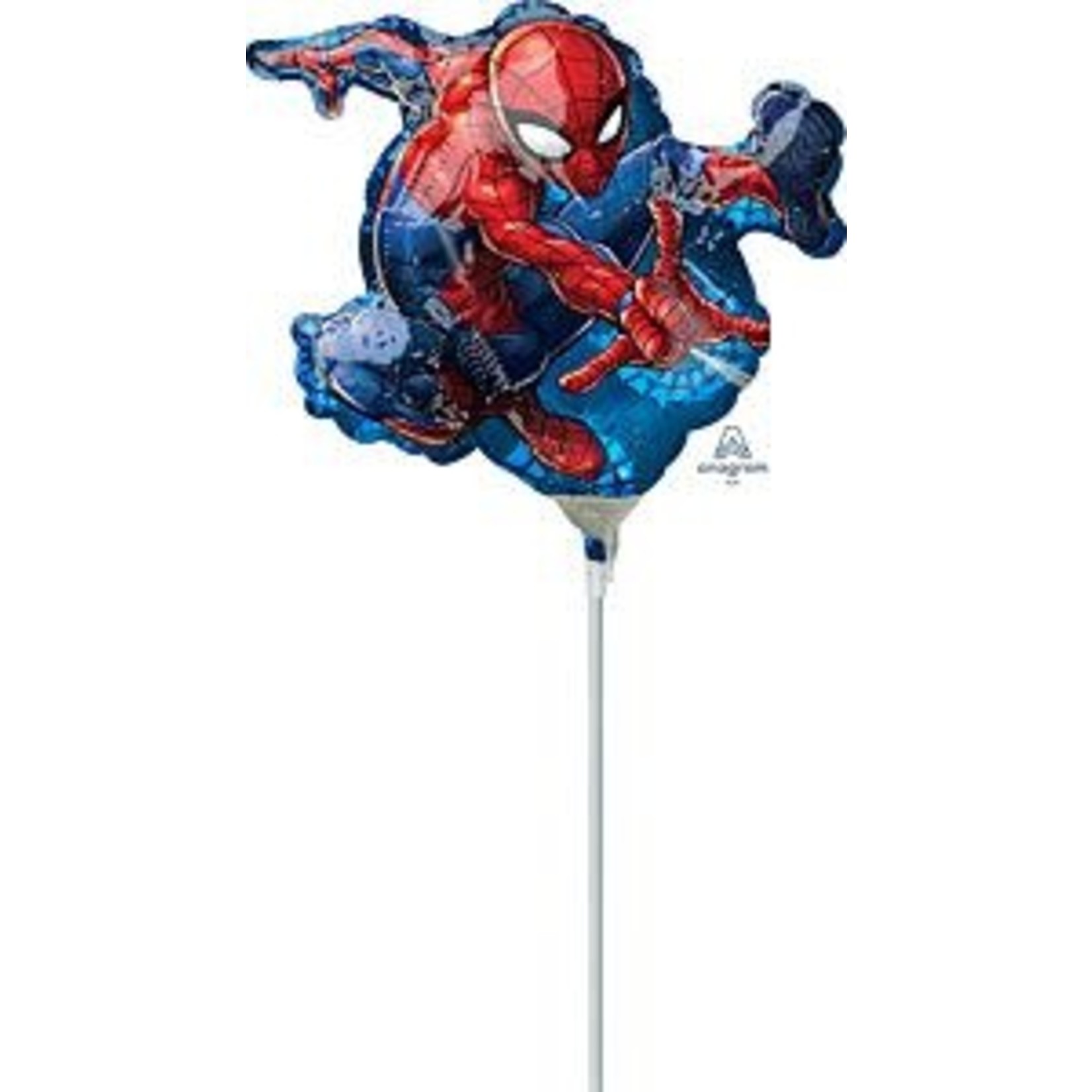 Air Filled 14" Spiderman Balloon