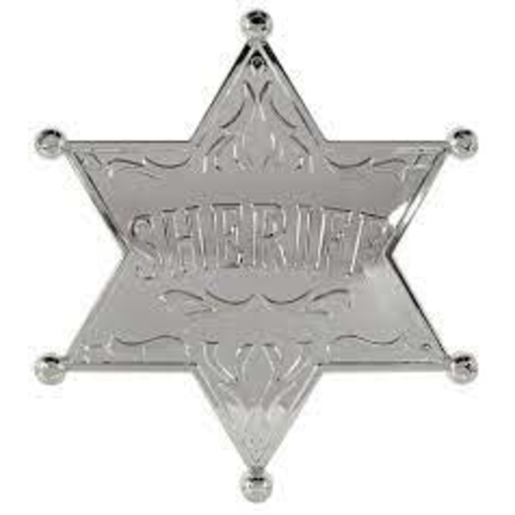 Sheriff Badge LG Western