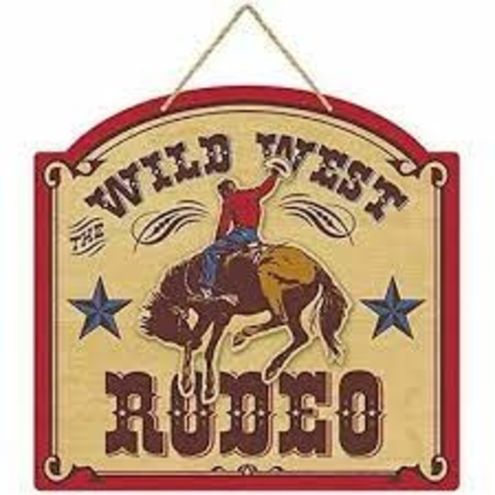 Wild West Rodeo Sign