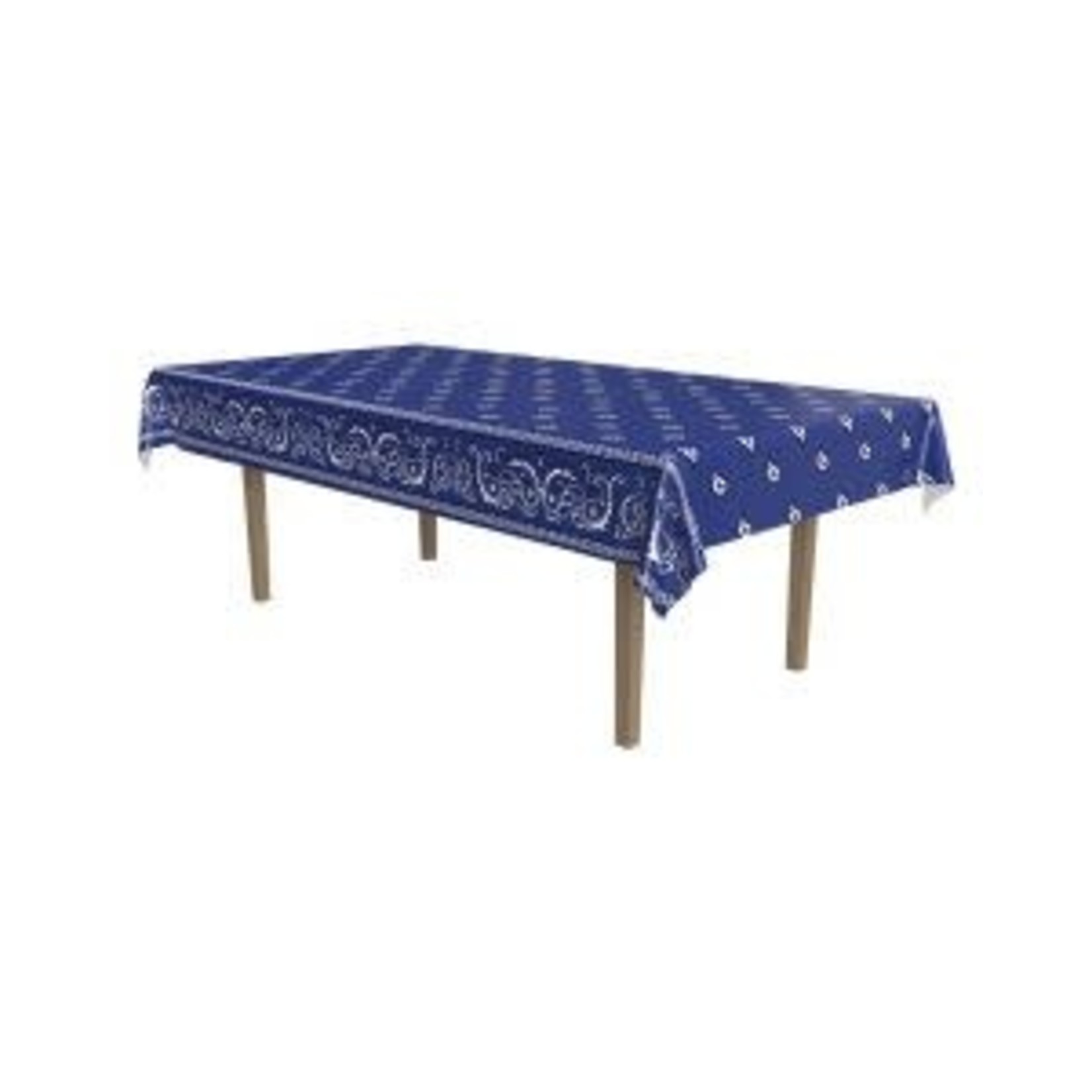 Western Tablecover Blue