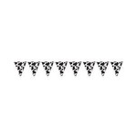 Cow Print Pennant Banner