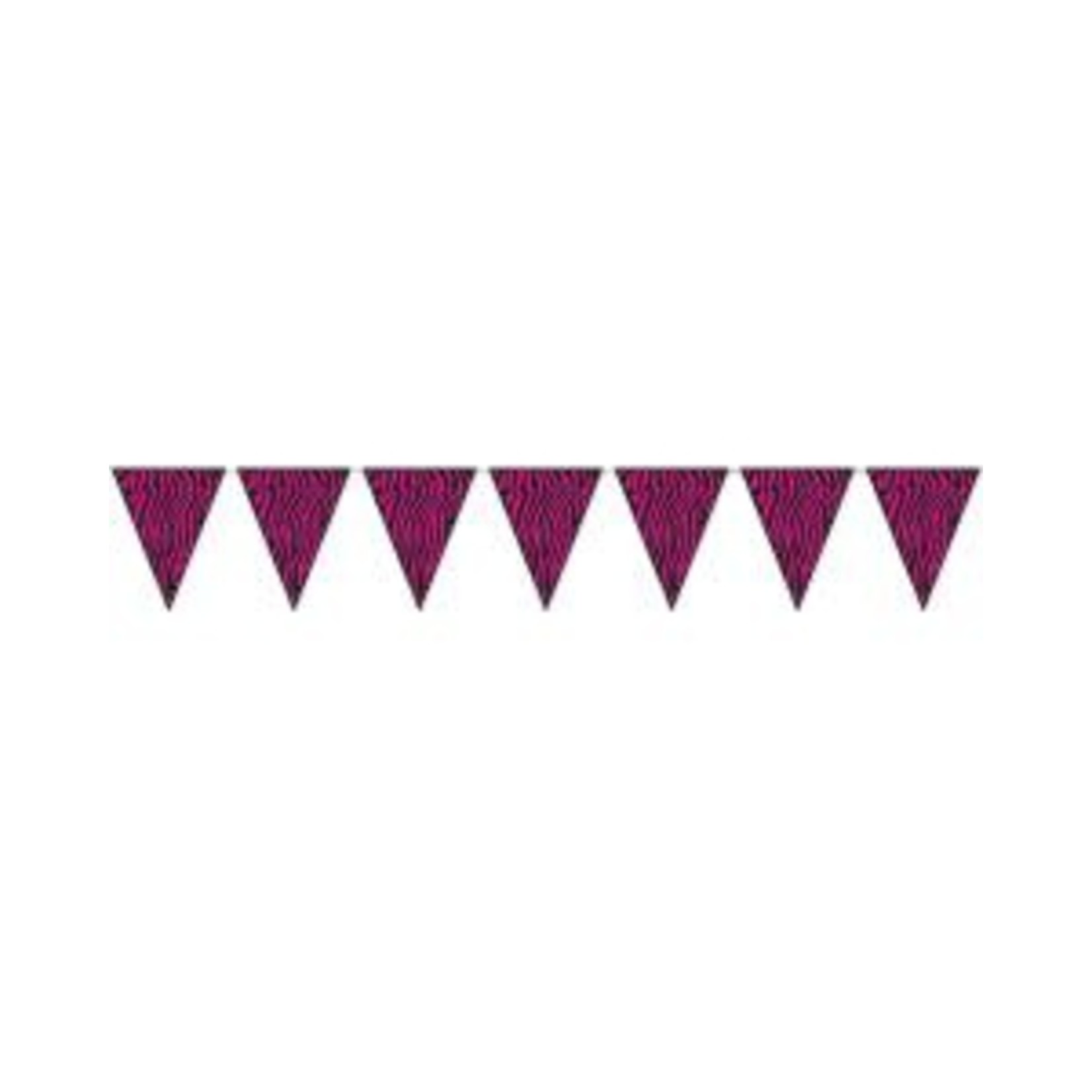 Zebra Print Pennant Banner