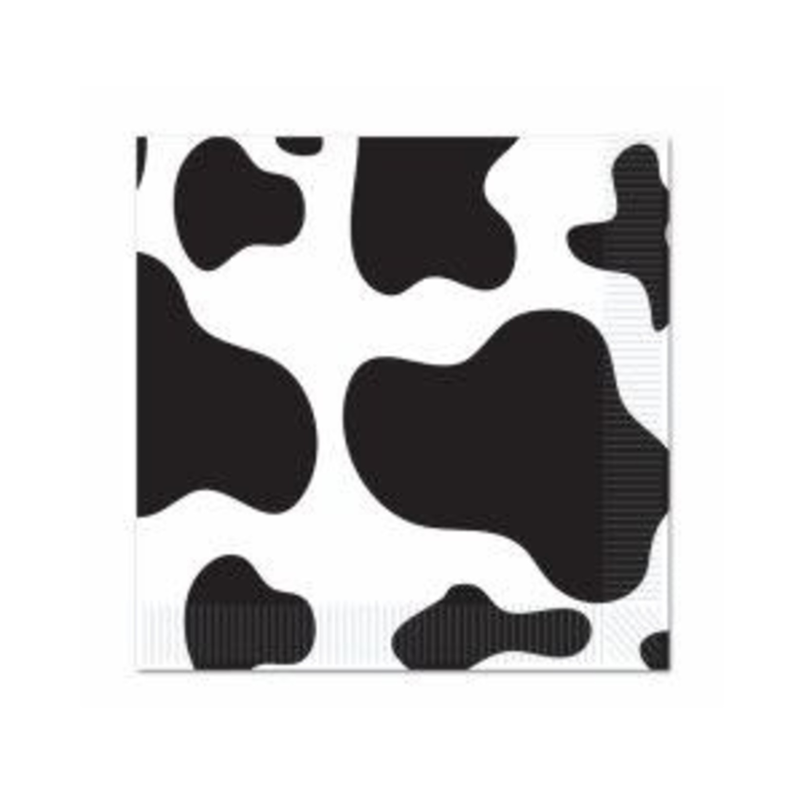 Cow Print Beverage Napkins