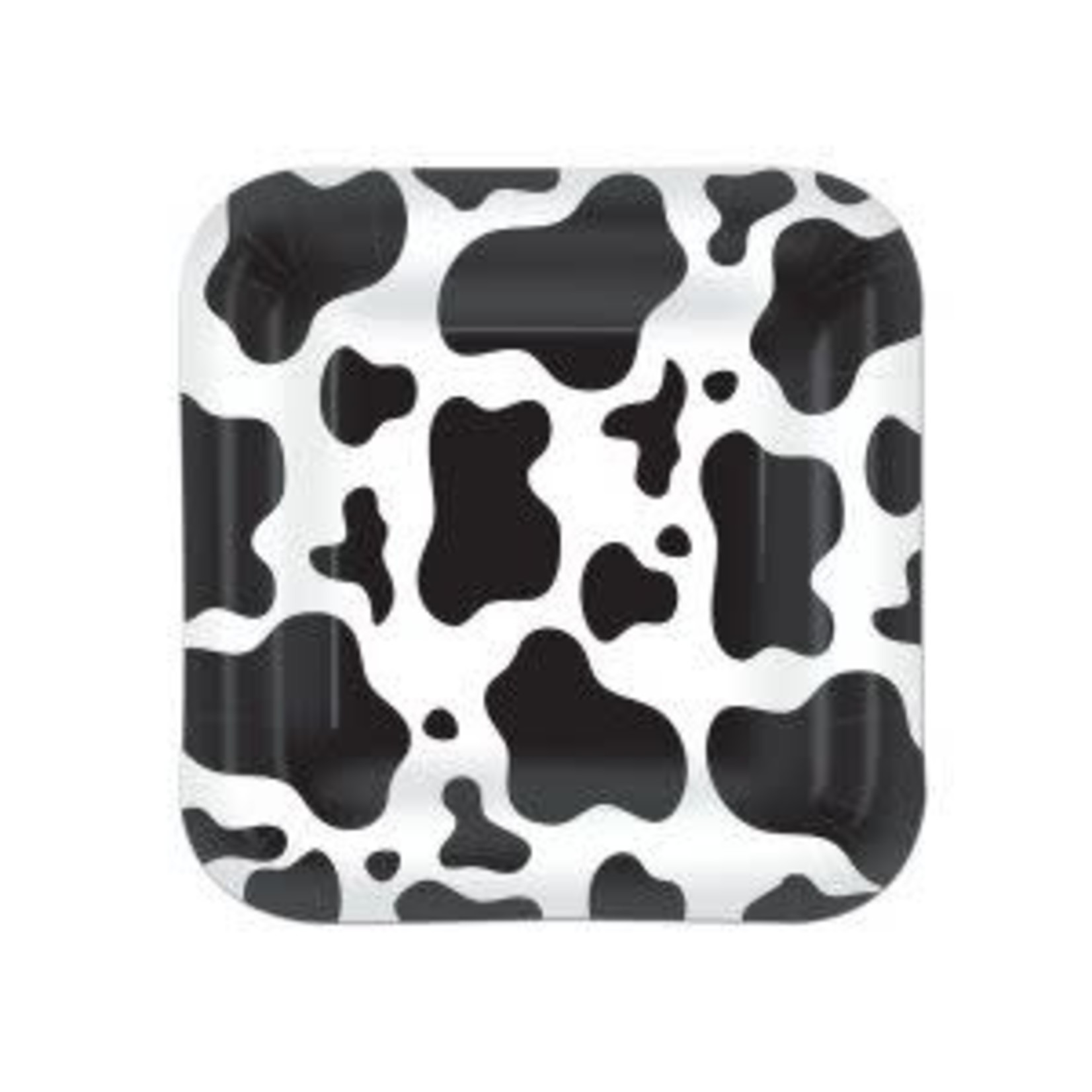 Cow Print Plates 9in