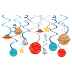 Blast Off 12pcs. Swirl Decoration
