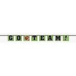 Go Team! Football Banner