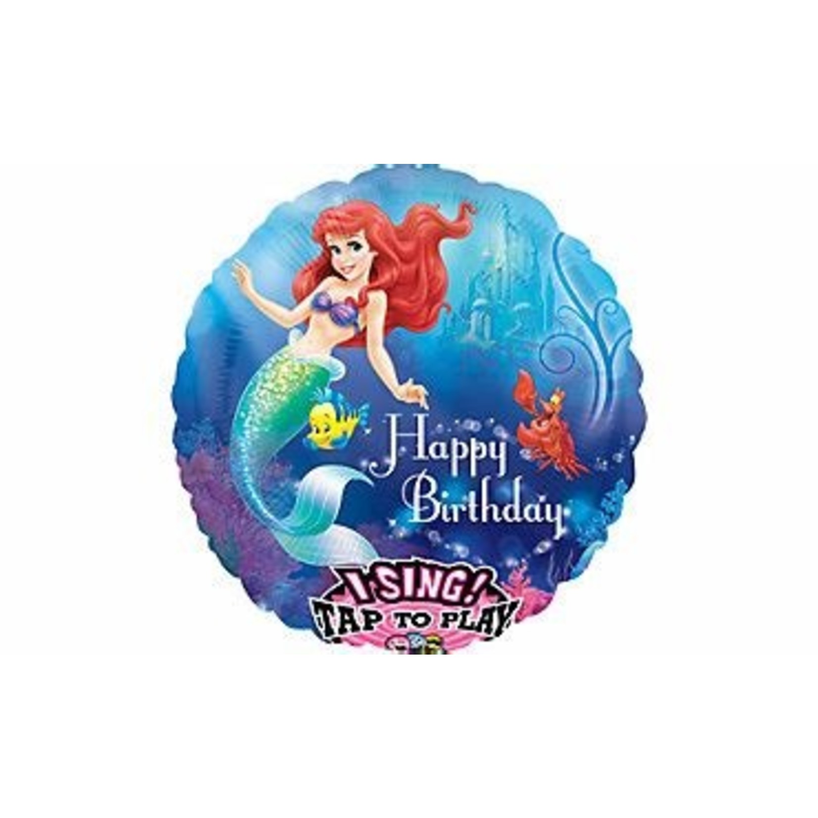 28" Lil Mermaid Singing Balloon
