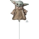 Anagram Air Filled 14" Baby Yoda Balloon