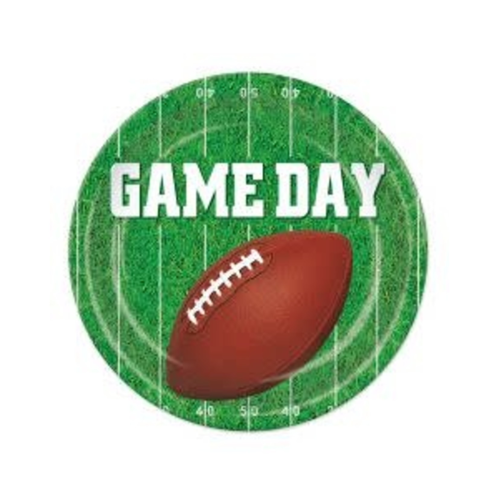 Game Day Football  Plates