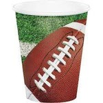 8ct Football Party Cups 90z