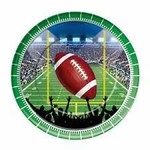 Football Plate 9in