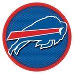 Buffalo Bills 9" Round Plates