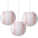 Baseball Paper Lanterns