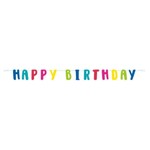 Llama Happy Birthday Letter Banner  6 ft