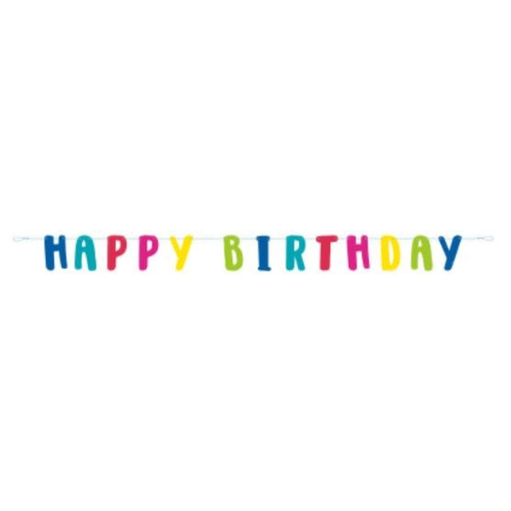 Llama Happy Birthday Letter Banner  6 ft