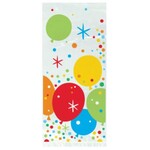 Glitzy Gold Birthday Cellophane Bags  20ct